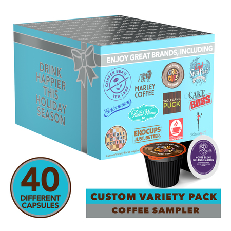 Cvp Custom Variety Pack Flavored Coffee VP - 40 ct WM-CVP-Flavor-40